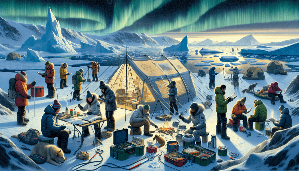 Orientierung und Navigation - Langzeitüberleben in kalten Klimazonen: Strategien für arktische Expeditionen
